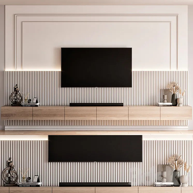 TV Wall 18 3DSMAX Model