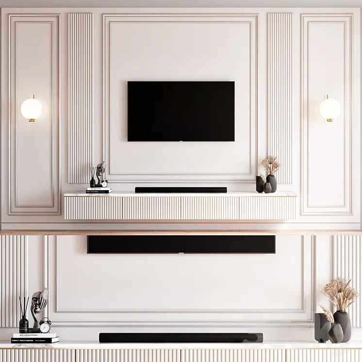 TV Wall 26 3DSMAX Model