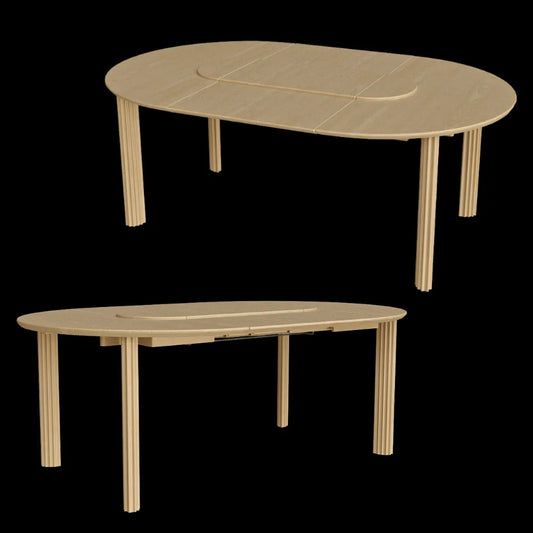 UMAGE - Dining table with extension Comfort Circle 3ds Max