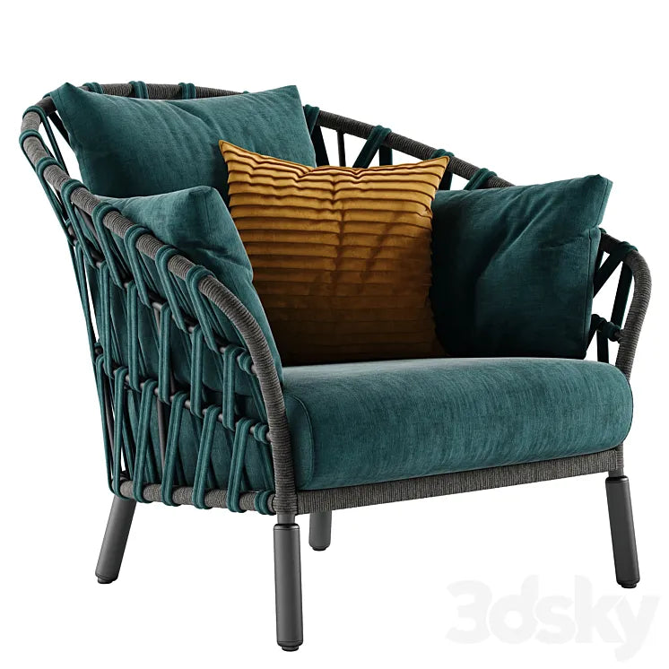 Varaschin Emma Cross armchair 3DSMAX Model