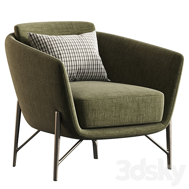 VENERE Armchair 3ds Max