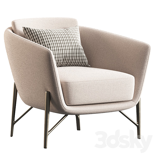 VENERE Armchair 3ds Max