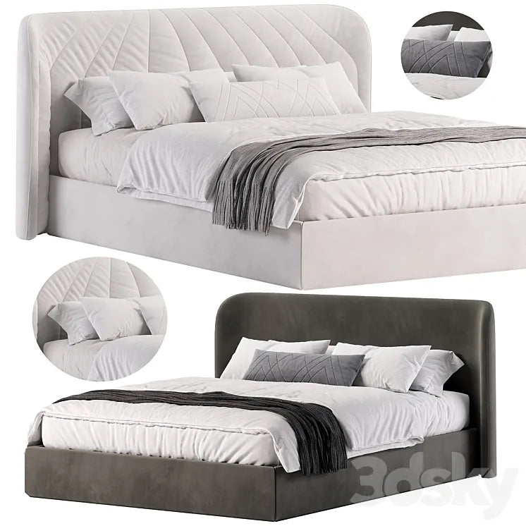 VICTORIA bed by Milano Bedding 3DSMAX Model
