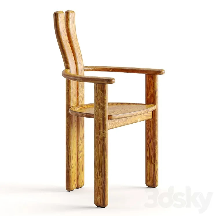 Vintage chair 9NL25 3DSMAX Model