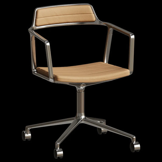 Vipp - Swivel chair Castors 3ds Max