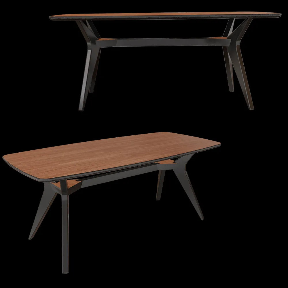 VOLOSHEK - Dining table Boomerang 3ds Max