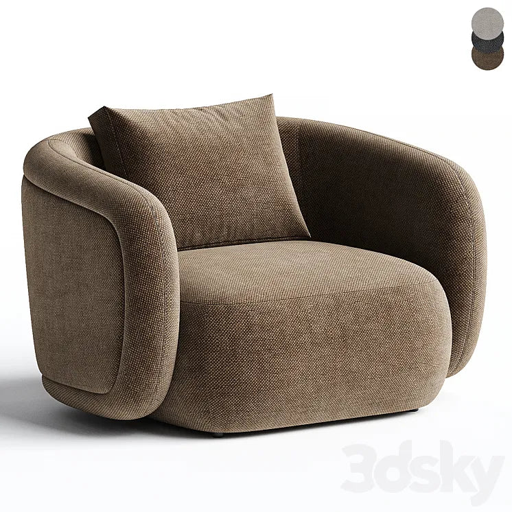 Volta Armchair 3DSMAX Model