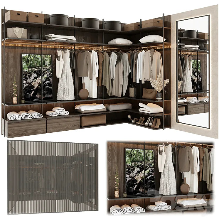 Wardrobe 20 3DSMAX Model