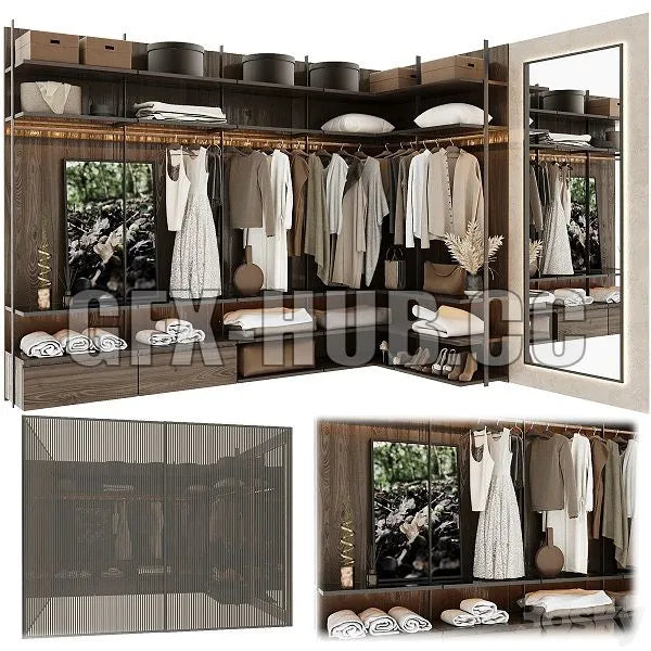 Wardrobe 20 3dsMax Model
