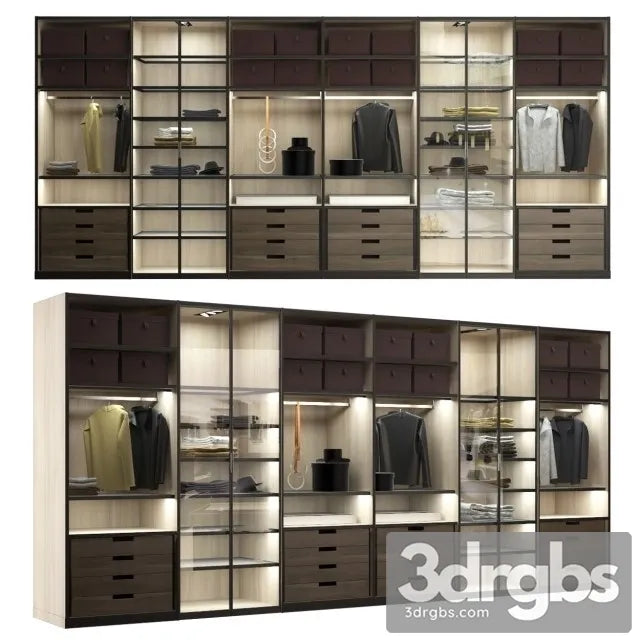 Wardrobe Clothes 06 3D Model Free