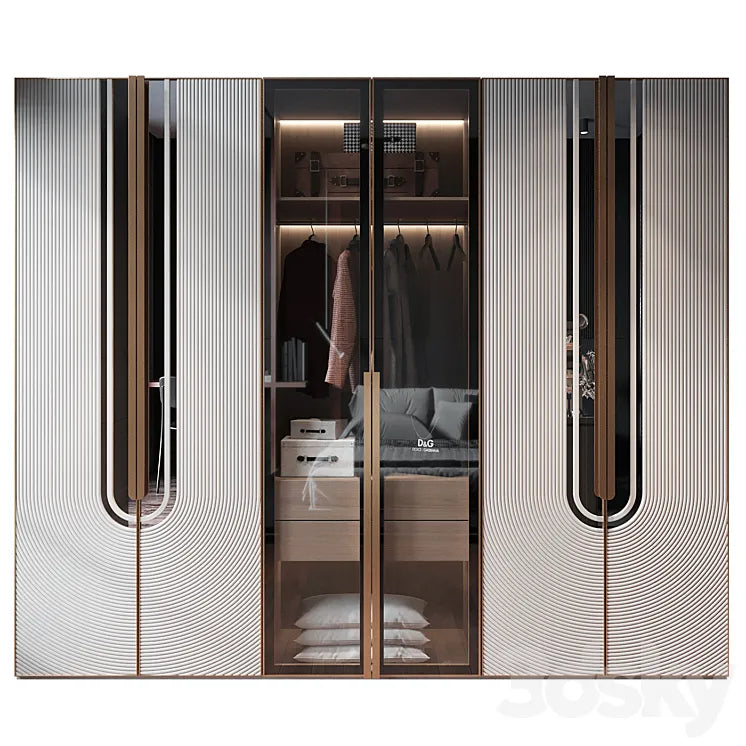 Wardrobe GHS-2391 3DSMAX Model