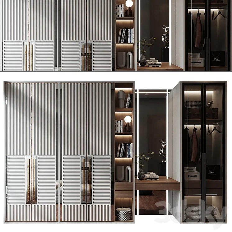 Wardrobe GHS-2398 3DSMAX Model