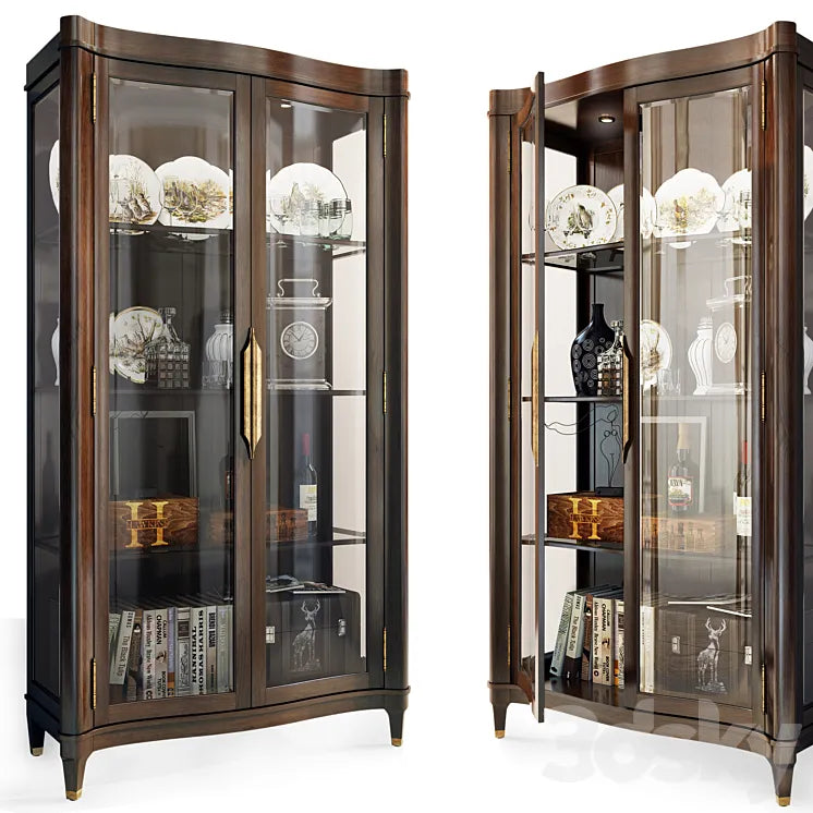 Wardrobe / showcase Serenity Sophia Curio. Cabinet / showcase bu FFDM 3DSMAX Model