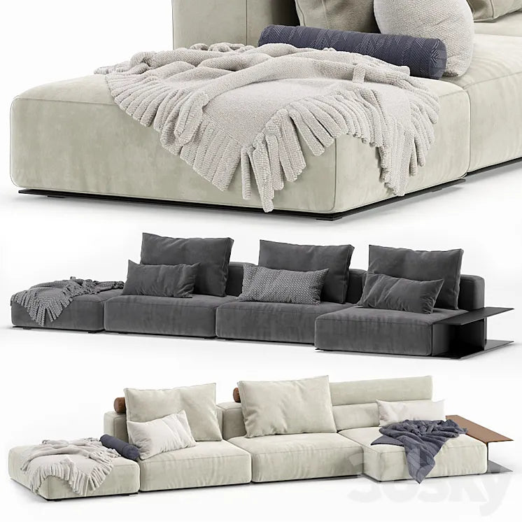 Westside Sofa Poliform 3DSMAX Model