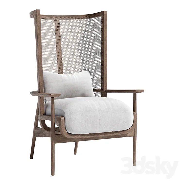 Wingman Lounge Chair 3DSMAX Model