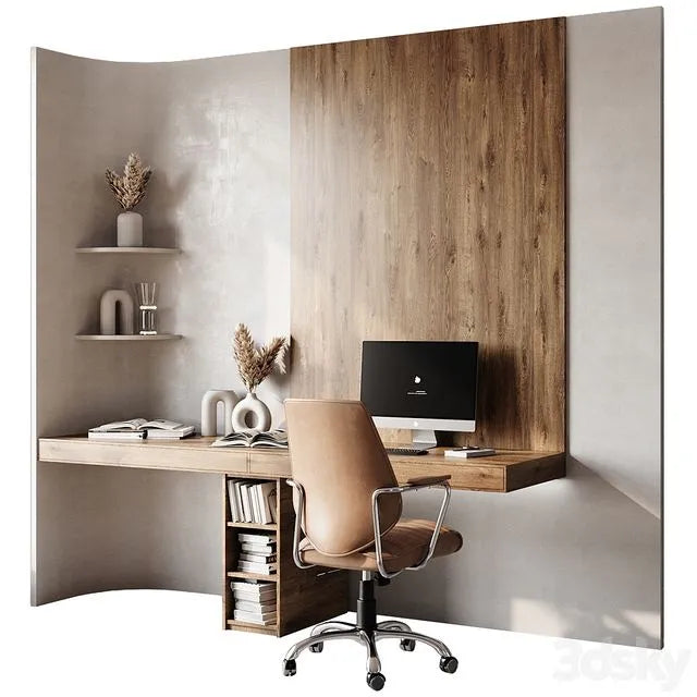Workplace For Interior 3dsMax Model