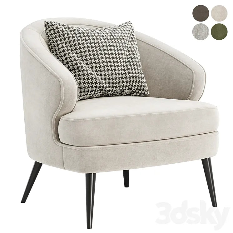 xangai arm chair 3DSMAX Model