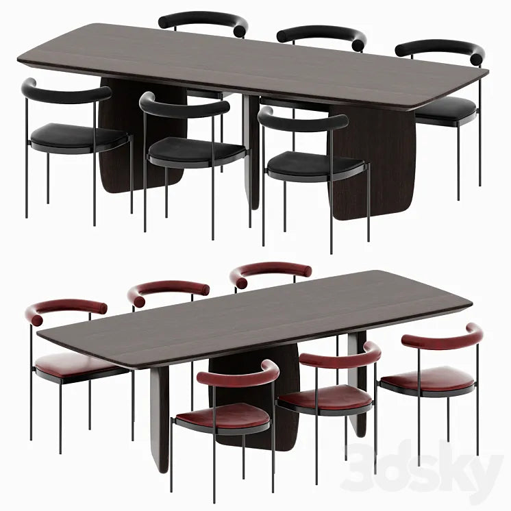 Yd dot d chair and elephant table 3DSMAX Model