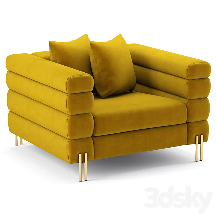 York Chair Eichholtz 3DSMAX Model