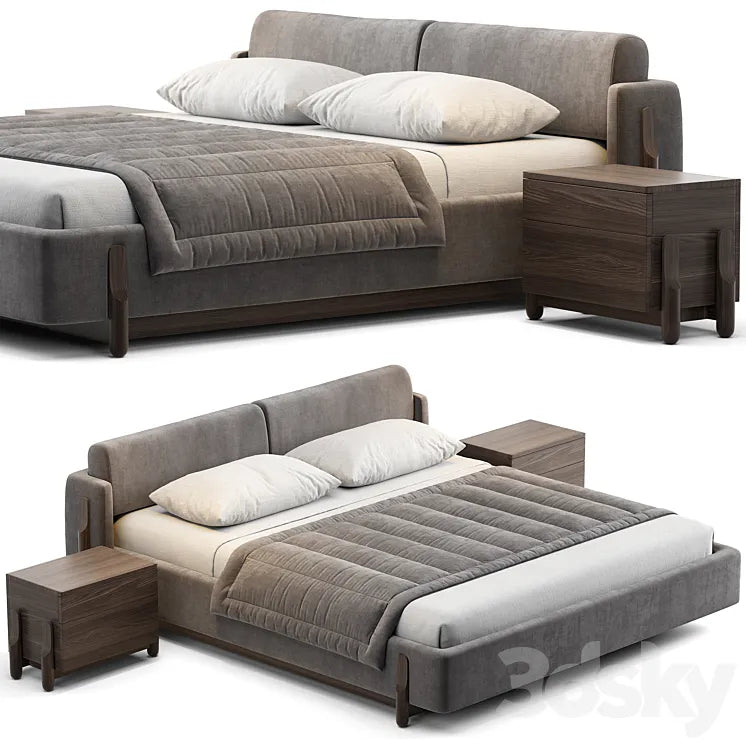 Zegen Bed ASH 3DSMAX Model