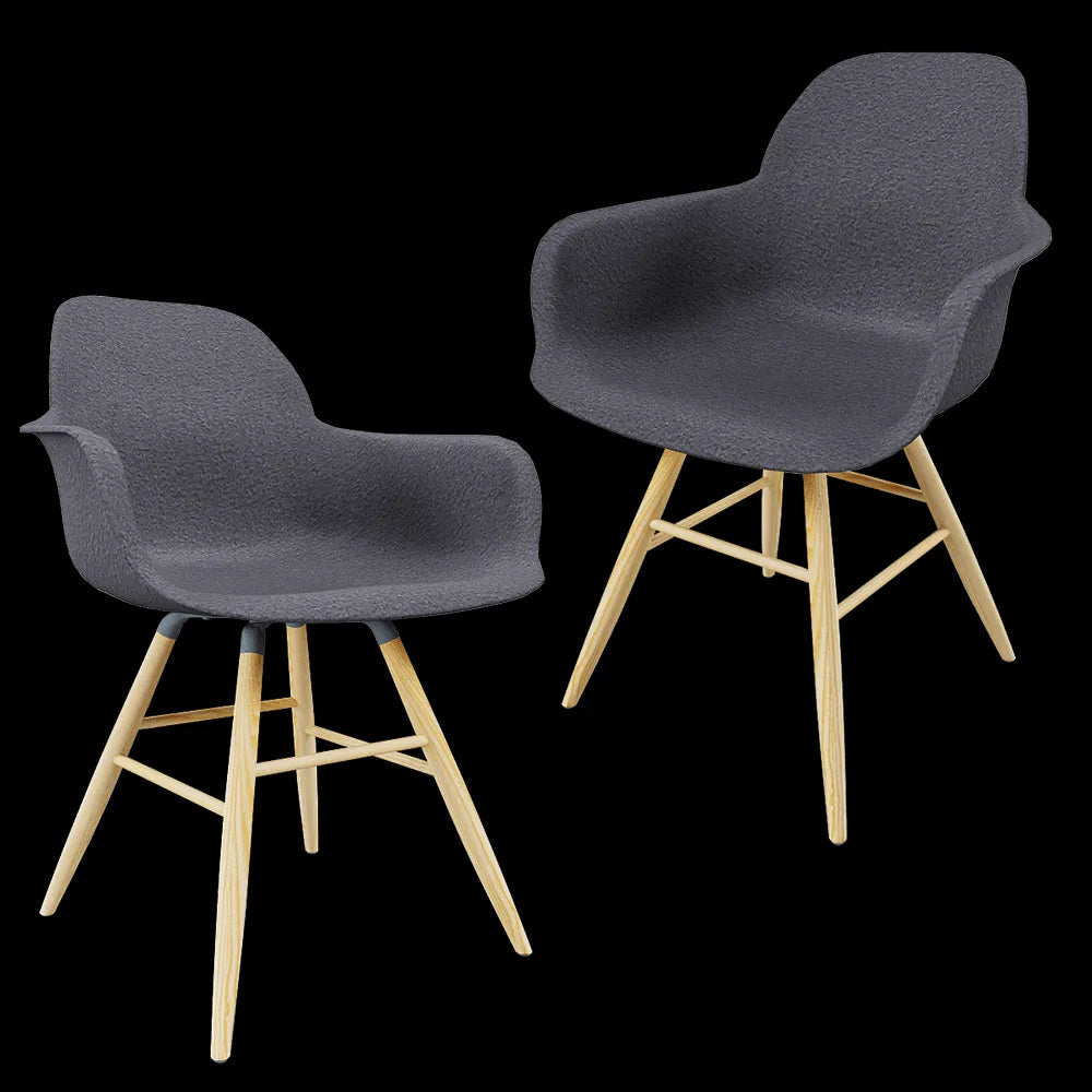 Zuiver Group - Armchair Albert Kuip dark grey 3ds Max