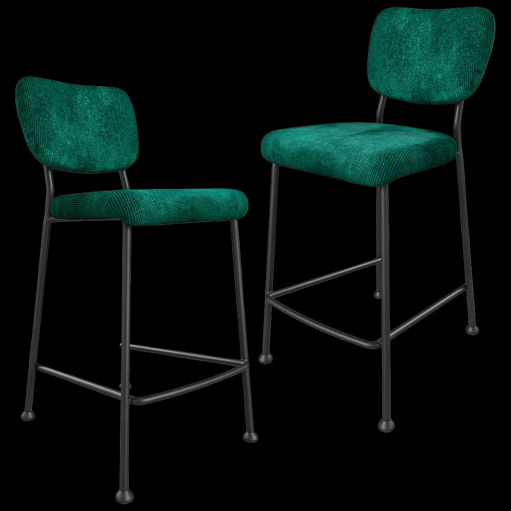 Zuiver Group - Barstool Benson green 3ds Max