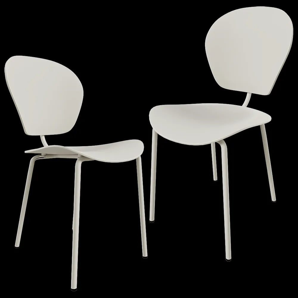 Zuiver Group - Chair The Ocean coconut milk 3ds Max