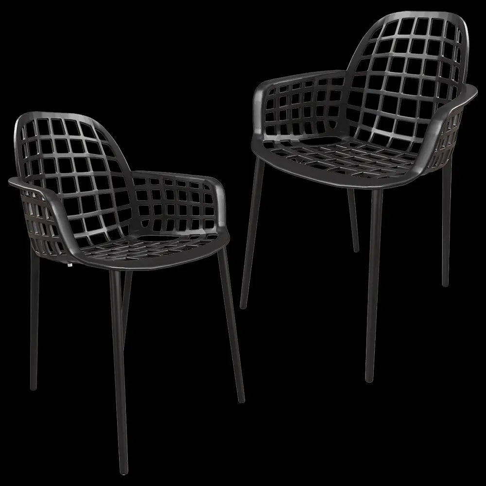 Zuiver Group - Сhair Albert Kuip Garden black 3ds Max