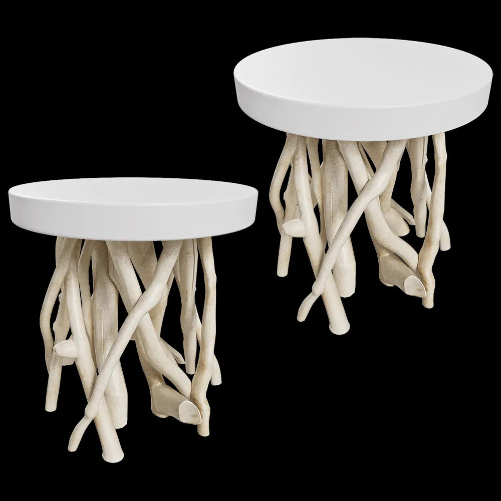 Zuiver Group - Side table Cumi glossy white 3ds Max