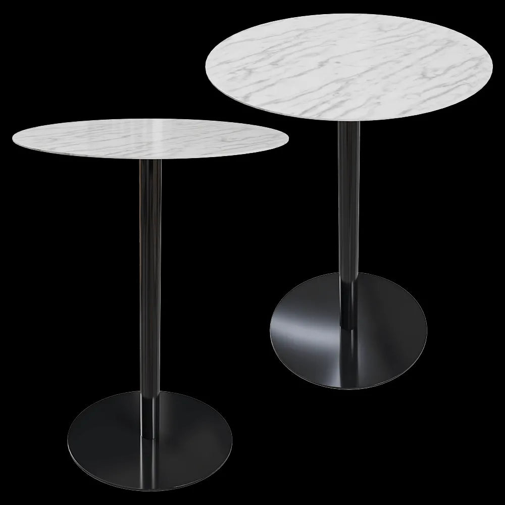Zuiver Group - Table Bistro Snow marble 3ds Max