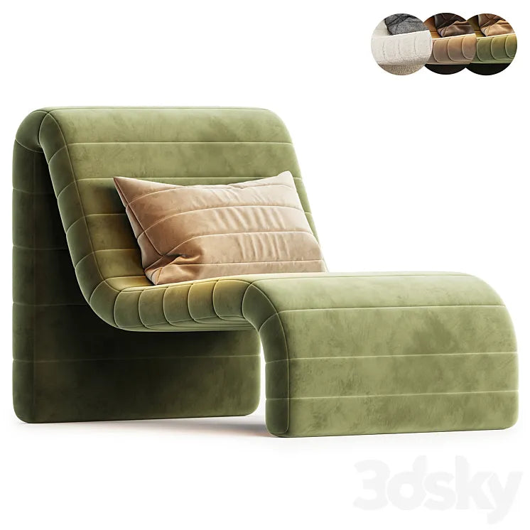 Zurich Occasional Chair 3DSMAX Model