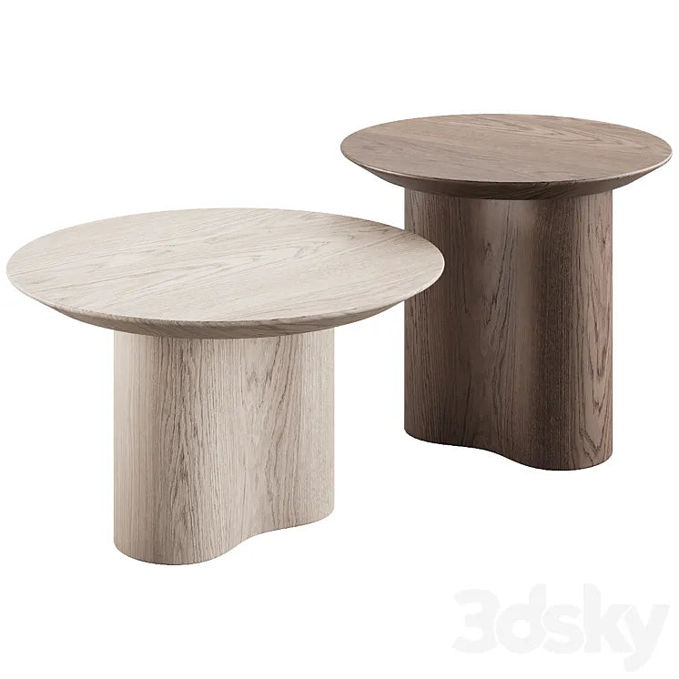 011 modern coffee tables Prince side by grazia&co 3DSMAX Model