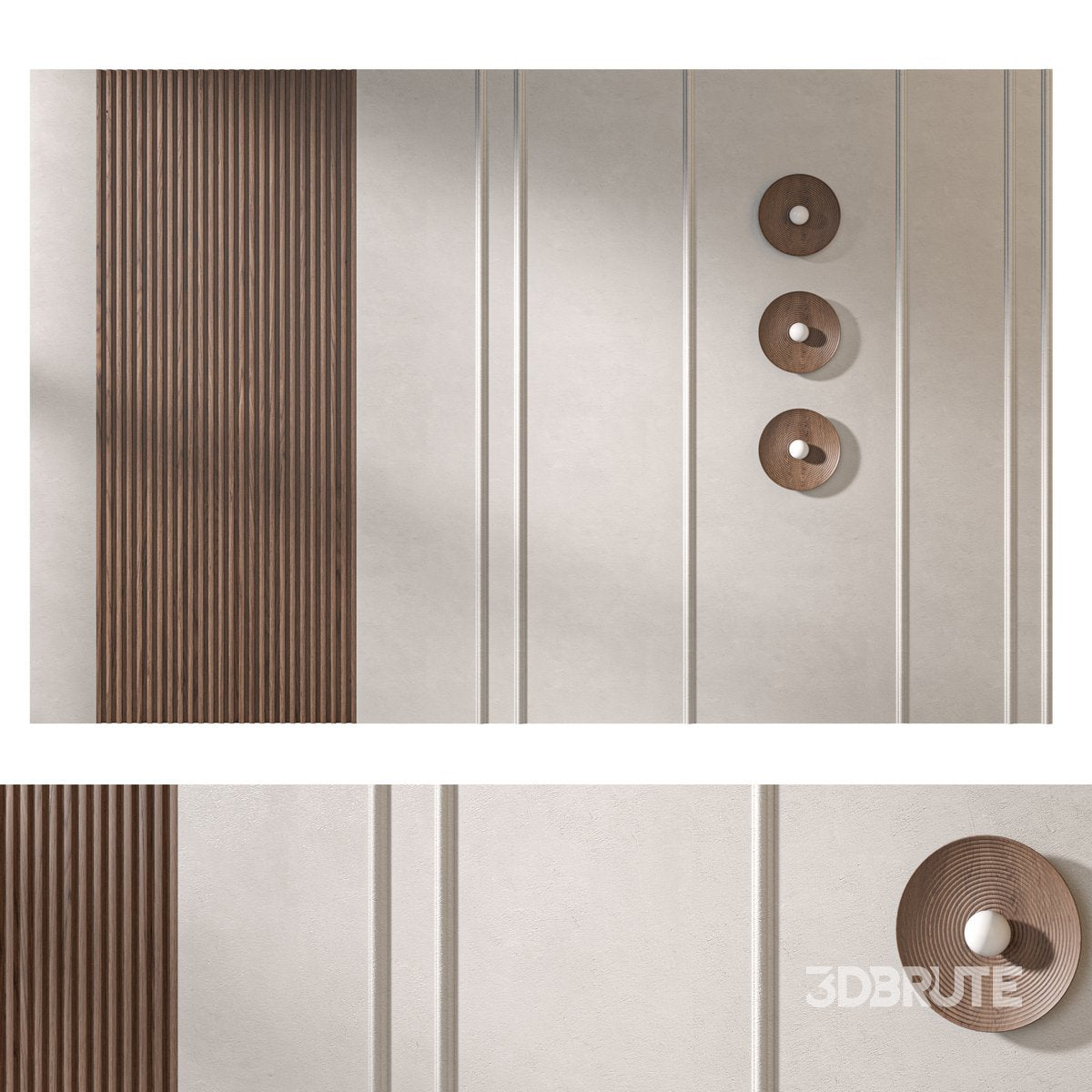 Headboard 3d Wall Panel 05