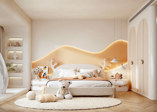 Kid Bed 3D Model – Bedroom 002 | SketchUp Children Bed Furniture Design