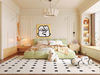 Kid Bed 3D Model – Bedroom 013 | SketchUp Children Bed Furniture Design