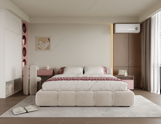 Kid Bed 3D Model – Bedroom 017 | SketchUp Children Bed Furniture Design