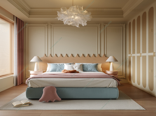 Kid Bed 3D Model – Bedroom 028 | SketchUp Children Bed Furniture Design