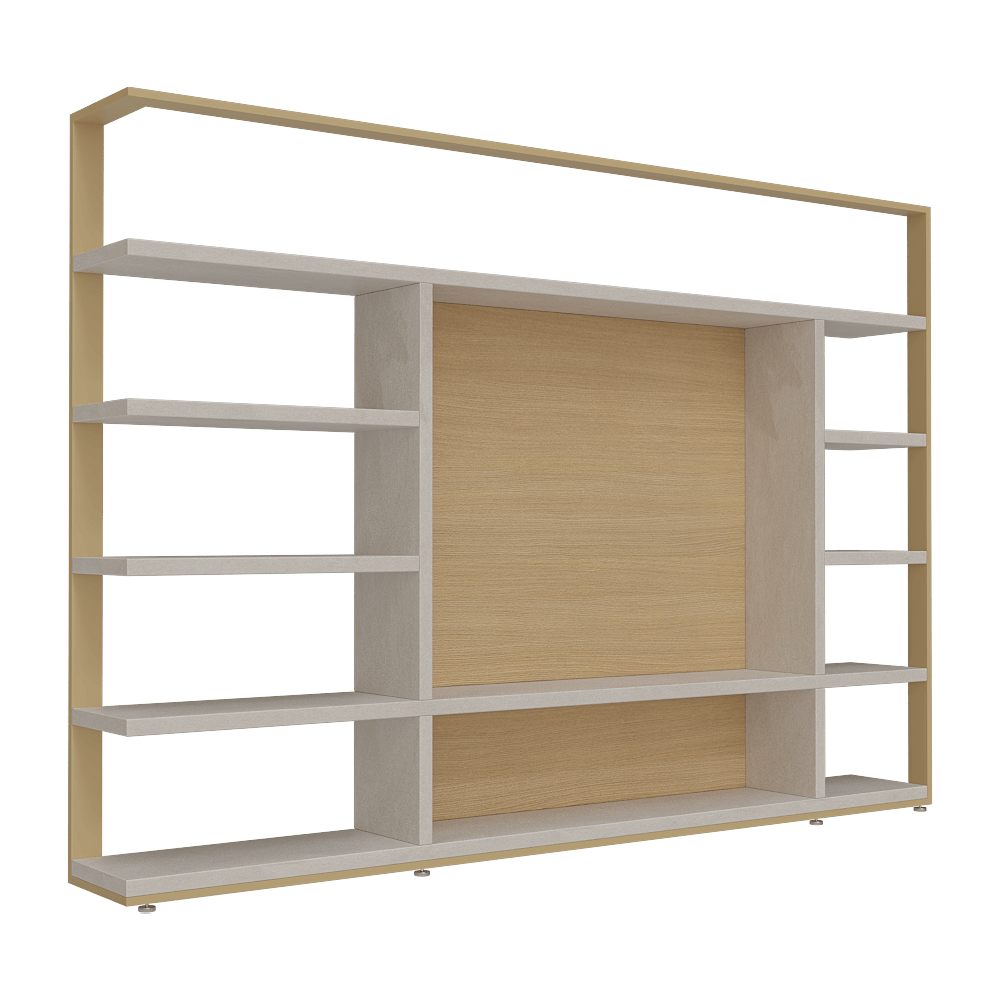 Alea – Bookcase Archimede 3ds Max