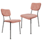 Zuiver Group Chair Benson pink 3ds Max