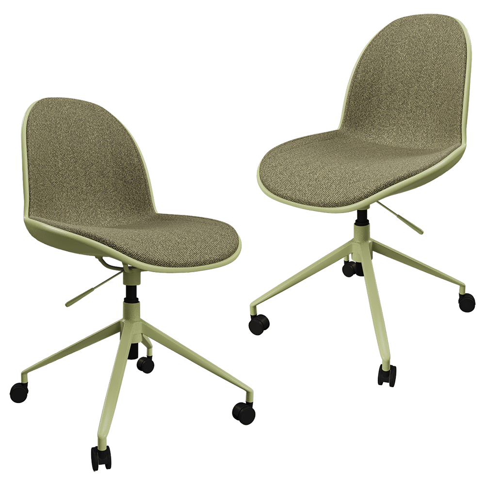 Zuiver Group – Office chair Albert Kuip swivel green 3ds Max