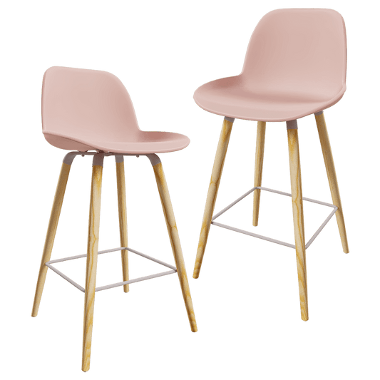 Zuiver Group – Barstool Albert Kuip old pink 3ds Max