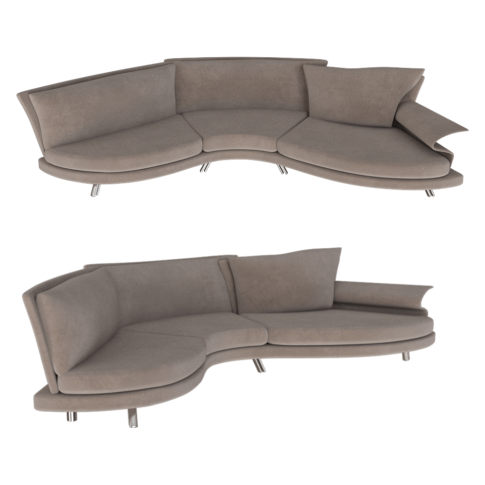 IL Loft – Sofa Super roy esecuzione speciale SR 87 3ds Max