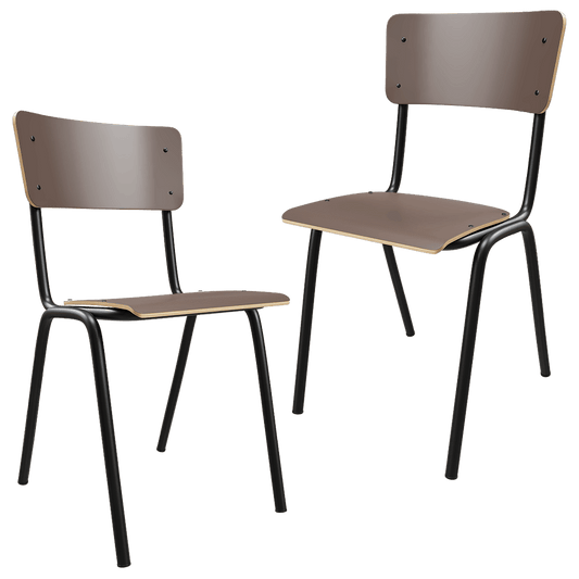 Zuiver Group – Сhair Back to school matte brown 3ds Max