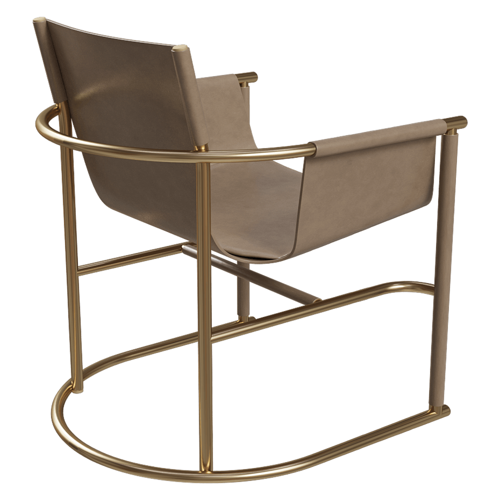 Paolo Castelli – Lounge chair U 3ds Max