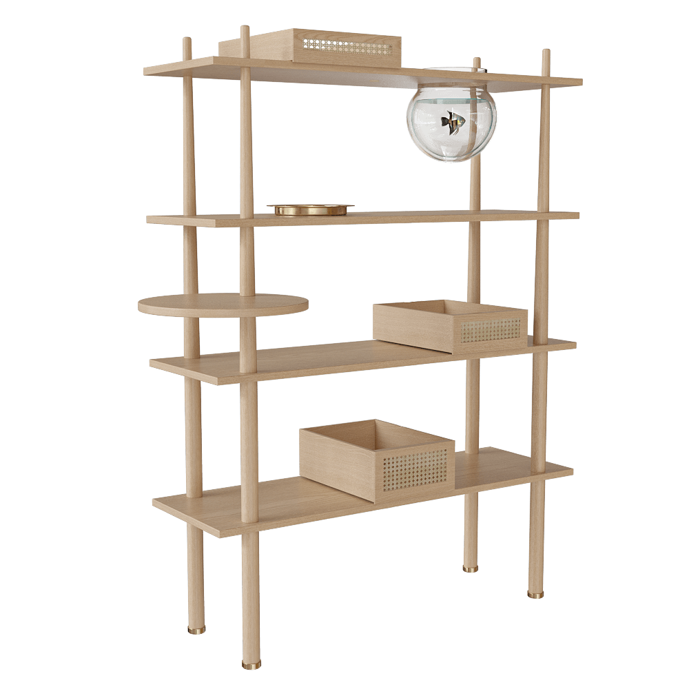 UMAGE – Shelving unit Stories 3ds Max