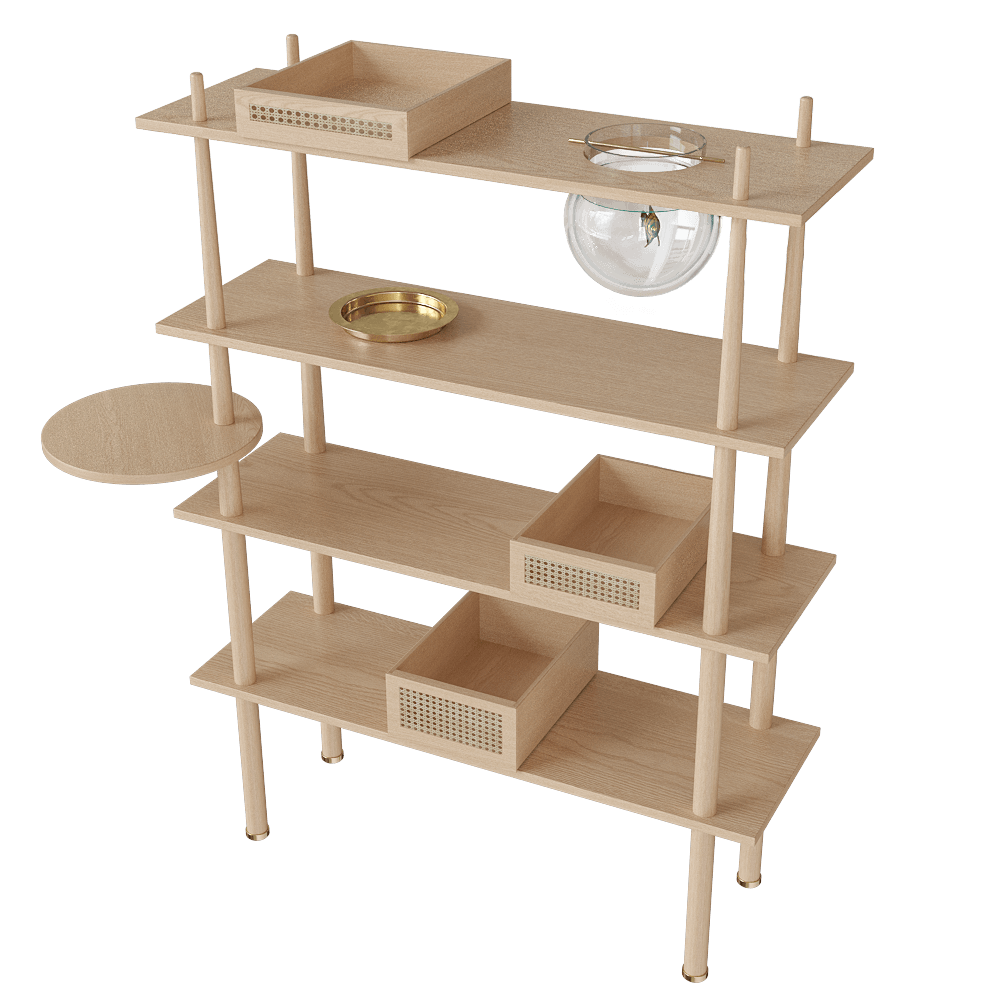 UMAGE – Shelving unit Stories 3ds Max
