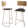 MISSANA – Bar Stool Boomerang 3ds Max
