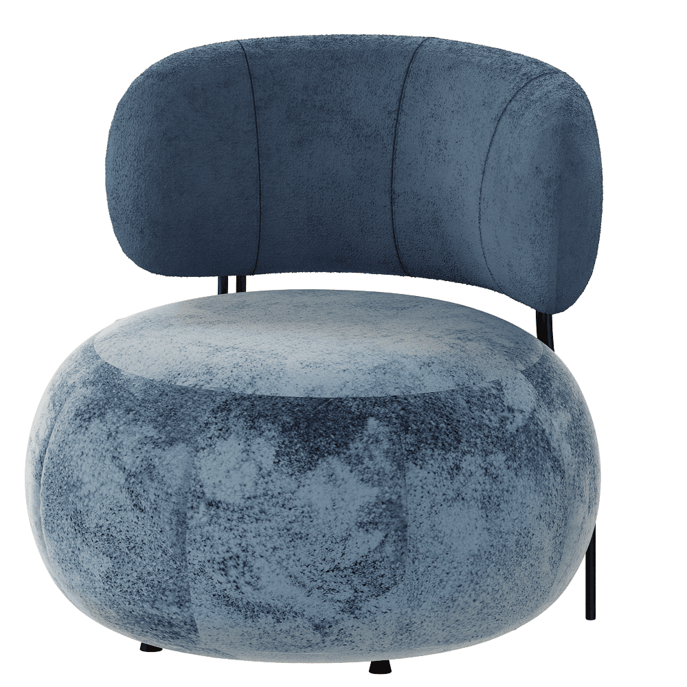 Saba – Armchair Baby geo 3ds Max