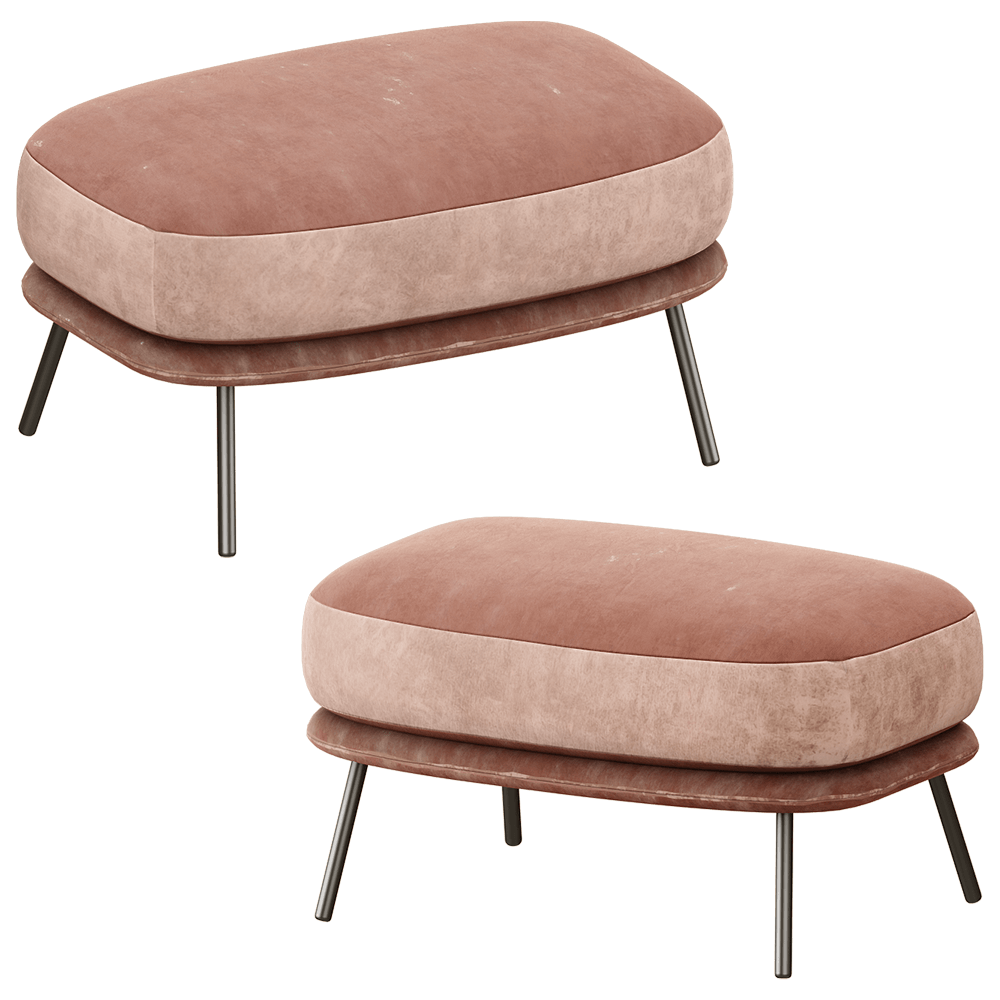 Saba – Pouf Kepi 3ds Max