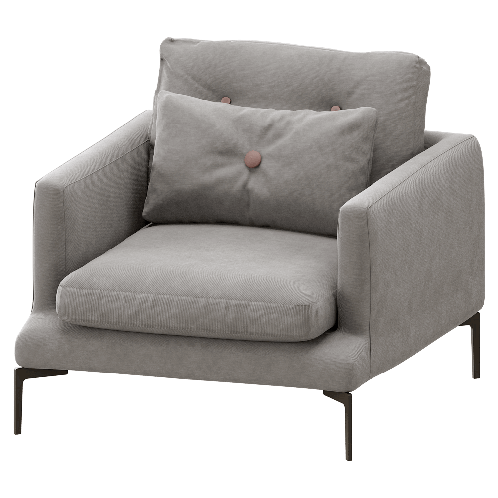 Saba – Armchair Essentiel 3ds Max